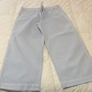 GAP Light Blue Cropped Pants